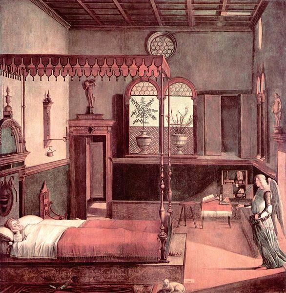 Vittore Carpaccio The Dream of St. Ursula china oil painting image